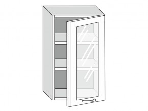 19.50.3 Шкаф настенный (h=913) на 500мм с 1-ой стекл. дверцей в Верхнем Уфалее - verhnij-ufalej.magazinmebel.ru | фото
