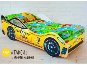 Кровать детская машина Такси в Верхнем Уфалее - verhnij-ufalej.magazinmebel.ru | фото