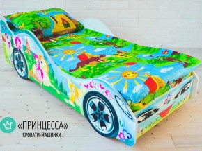 Кровать детская машинка Принцесса в Верхнем Уфалее - verhnij-ufalej.magazinmebel.ru | фото