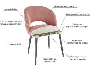 Стул Моли велюр синий в Верхнем Уфалее - verhnij-ufalej.magazinmebel.ru | фото - изображение 2